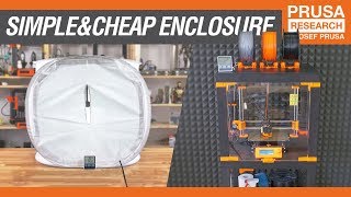 How to build a simple and cheap 3D printer enclosure [upl. by Sosna]