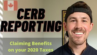 How to Report CERB CRB EI Other benefits on your Taxes  CERB update [upl. by Dehlia]