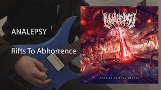 Analepsy  Rifts To Abhorrence instrumantalguitar playthrough [upl. by Eichman]