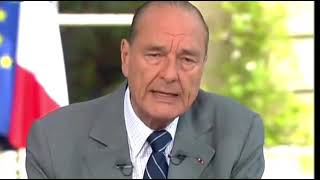 Chirac en 2006quotIl y a une intention israélienne de rayer le Liban de la carte…quot [upl. by Amitarp]