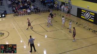 Center PointUrbana vs Grinnell High School Boys Sophomore Basketball [upl. by Nohj]