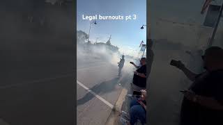 Watch until the end pt3 🚗💨🏁 dragracing automobile legal burnout trucklovers truck [upl. by Nev83]