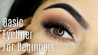 How to do YOUR Eyebrows Eyeliner and Lashes Perfectly [upl. by Atekihs361]