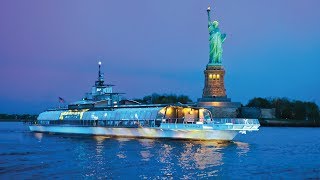 Bateaux Dinner Cruise in New York City USA [upl. by Marrissa]