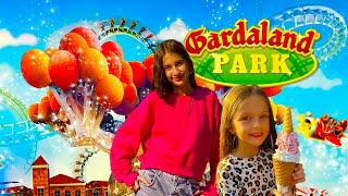 VLOG Vi Facciamo Vedere Tutte le GIOSTRE di GARDALAND •Episodio 3• [upl. by Ahsot]