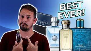 Top 5 BEST Versace Mens Fragrances Ever According To Fragrantica [upl. by Frere]