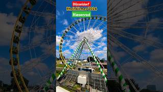 Düsseldorf  Rheinkirmes 2024  Riesenrad Ferris Wheel [upl. by Ardnaz]