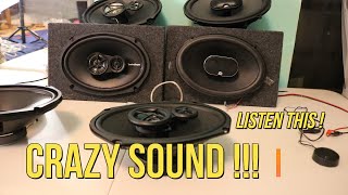 Rockford Fosgate R169X2 way 6x9 vs Rockford Fosgate R169X3 way comparison and sound test [upl. by Mittel]