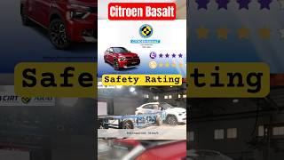 Citroen Basalt scores 4 stars in BNCAP crash tests citroen basalt safety बीनकैप [upl. by Zechariah279]