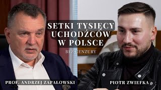 BEZ CENZURY 25  ROZMOWA  ZWIEFKA amp PROF ZAPAŁOWSKI  DO POLSKI ZMIERZAJĄ SETKI TYSIĘCY UCHODŹCÓW [upl. by Maitund]