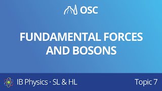 Fundamental forces and bosons IB Physics SLHL [upl. by Julianne]