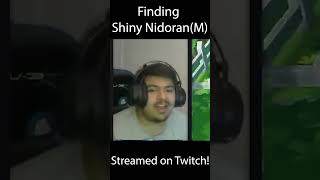 Finding a Shiny NidoranM  Pokemon Lets Go Eevee Highlight [upl. by Hsilgne]