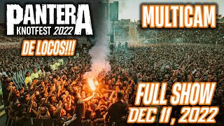 🔥PANTERA🔥Full Show Multicam  Knotfest Chile 2022 🔴  11DEC2022 Estadio Monumental [upl. by Luhey883]