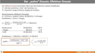 919 Effektiver Zinssatz [upl. by Zindman]