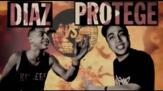 KOTD  Rap Battle  Diaz vs Protege FlipTop  WD2 [upl. by Swanhildas498]