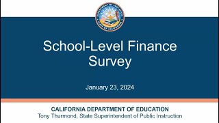 Introduction to the SchoolLevel Finance Survey [upl. by Nailij]