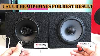 Rockford Fosgate R165X3 Prime 65 VS JBL GTO629 Premium 65 UNBOXING REVIEW AND SOUND TEST [upl. by Jase296]