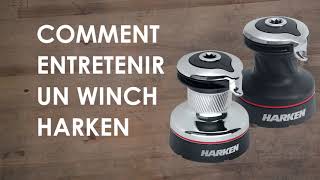 Comment entretenir un winch Harken [upl. by Ulyram854]