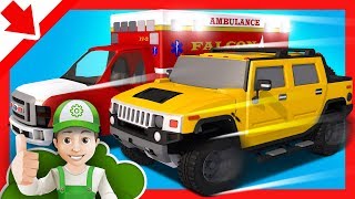 Ambulanza Cartoni animati Ambulanza Per bambini italiano Camion Macchine per bambini Giochi [upl. by Ymeon]