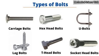 Different Type Of Bolts  Bolt ki Iqsam [upl. by Asset]