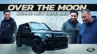 Over The Moon  Brand New Defender 90 Customization [upl. by Nivlak]