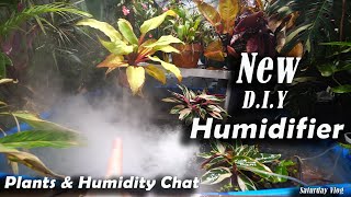 New Humidifier For The Grow Space  Humidity Talk  DIY Humidifier [upl. by Hcirdla]