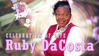 Celebration of Life for Sister Ruby DaCosta [upl. by Trescha]