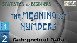 The Meaning of Numbers – Categorical Data 12 [upl. by Fevre]