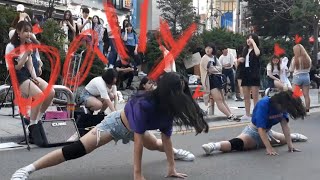 폰캠180602 댄스팀 루시 Dally 직캠 홍대버스킹ㅣLucy busking fancam film byBakaR2ka [upl. by Odnarb]