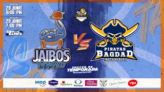 Jaibos Tampico vs Piratas Bagdad Matamoros  CIBAPAC 2024 [upl. by Ellimak371]