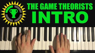 How To Play  The Game Theorists Intro Piano Tutorial Lesson [upl. by Lotti976]