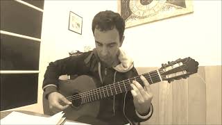 Demente Tercer Cielo y Annette Moreno cover guitarra fingerstyle Nicolás Olivero [upl. by Ilsa]