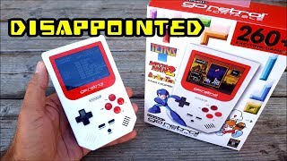 RetroBit GoRetro Portable 260 Games quotDisappointedquot [upl. by Eirhtug]