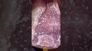 Pink Amethyst 💗 crystals crystal gemstone interiors crystalhealing shorts short [upl. by Carter]