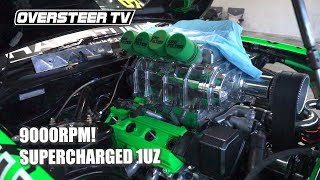 9000RPM Supercharged 1UZ V8 Drift Car [upl. by Market]