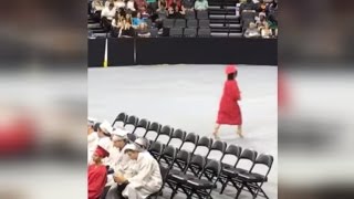 Teen Defends Walking Out High School Graduation After Facing Backlash [upl. by Trillby]