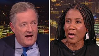 Piers Morgan Debating Transgender Extremism quotThey Fight Ludicrous Battlesquot [upl. by Rolfston]