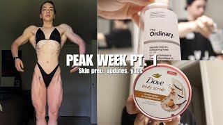 PEAK WEEK PT1  Skin caretan prep updates chit chat [upl. by Ardnahcal574]