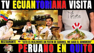 Ecuatorianos se rinden ante la gastronomía peruana en Quito [upl. by Aigroeg265]