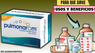 ¿Cómo tomar PULMONAROM correctamente RESPIRA LIBRE  más [upl. by Ez]