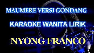 Maumere Karaoke Versi Patam Batak Nada Cewek [upl. by Ynohtnad]