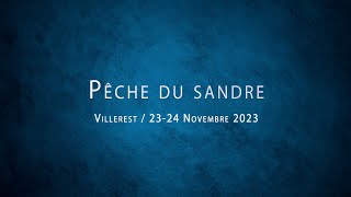 Pêche du sandre  Villerest 2223 novembre 2023 [upl. by Shelba]