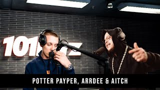 Potter Payper ArrDee amp Aitch  101 Barz Back To Back Freestyle [upl. by Bigler]