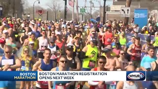 Boston Marathon registration opens next week [upl. by Tnomel]