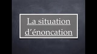 La situation dénonciation [upl. by Amabelle150]