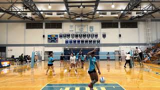 Kealakehe vs Honokaa Girls volleyball varsity set 2 09042024 [upl. by Aiksa56]