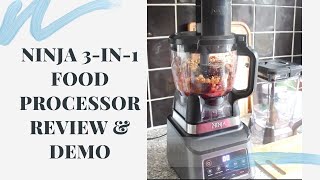 TESTING THE NINJA 3 IN 1 FOOD PROCESSOR  NINJA FOOD PROCESSOR REVIEW [upl. by Ailema]