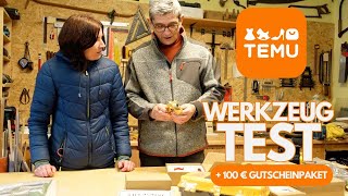 Wir testen Werkzeug von TEMU 🛠️ Top oder Schrott 100 € Gutscheinpaket [upl. by Laroc]