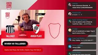 RIVER vs Talleres  EN VIVO  Octavos de Final ida  Copa Libertadores  Relata Lito Costa Febre [upl. by Anelehs579]