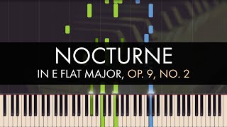 Frédéric Chopin  Nocturne in E flat Major Op 9 No 2 [upl. by Mccallum]